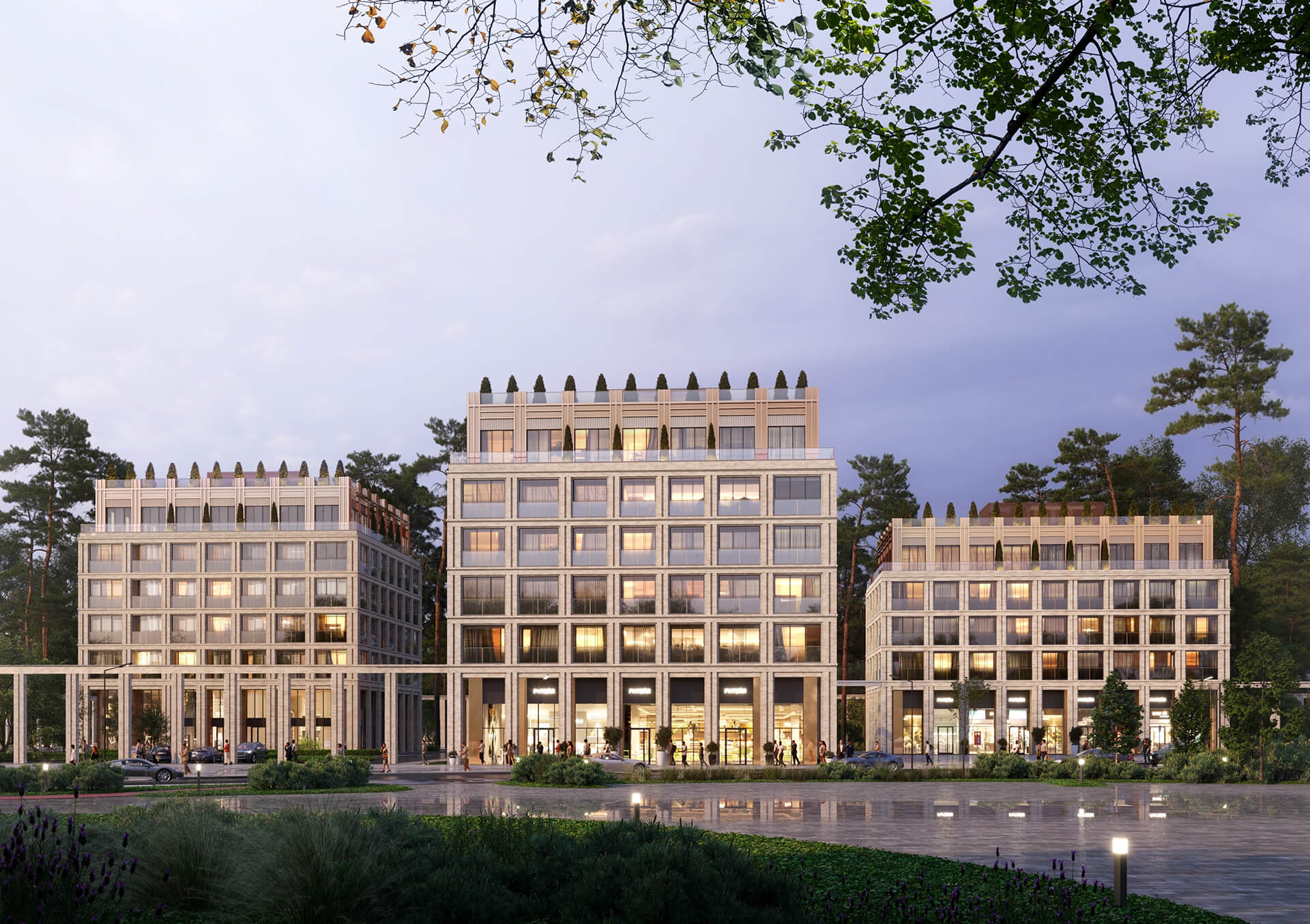 Архитектура ЖК «Мыс»